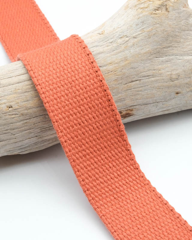 Sangle Coton 25MM Terracotta - Maison Klem